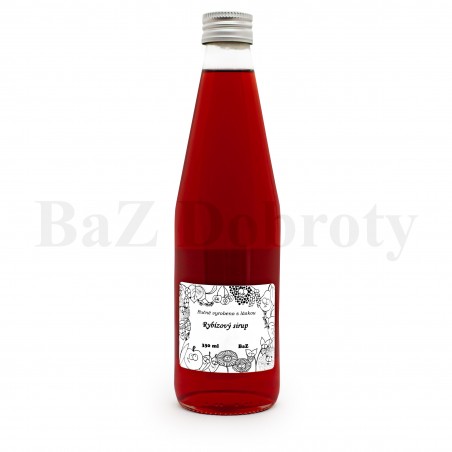 Rybízový sirup pro domácí limonády nebo teplé nápoje. www.BAZDOBROTY.cz