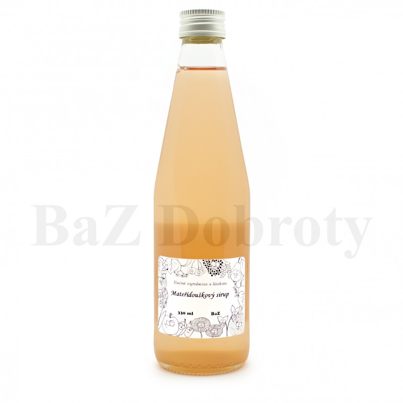 Mateřídouškový sirup z mateřídoušky pro domácí limonády nebo teplé nápoje. www.BAZDOBROTY.cz