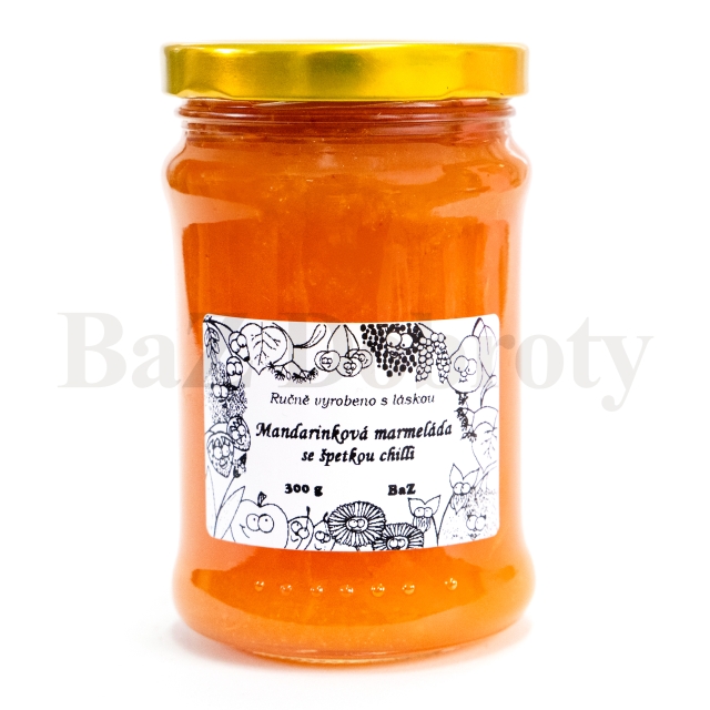 Mandarinková marmeláda se špetkou chilli