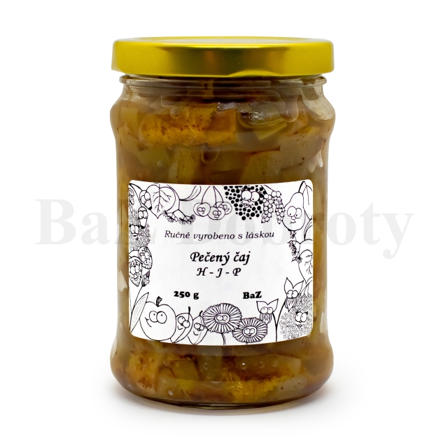 Pečený čaj hruška-jablko-pomeranč